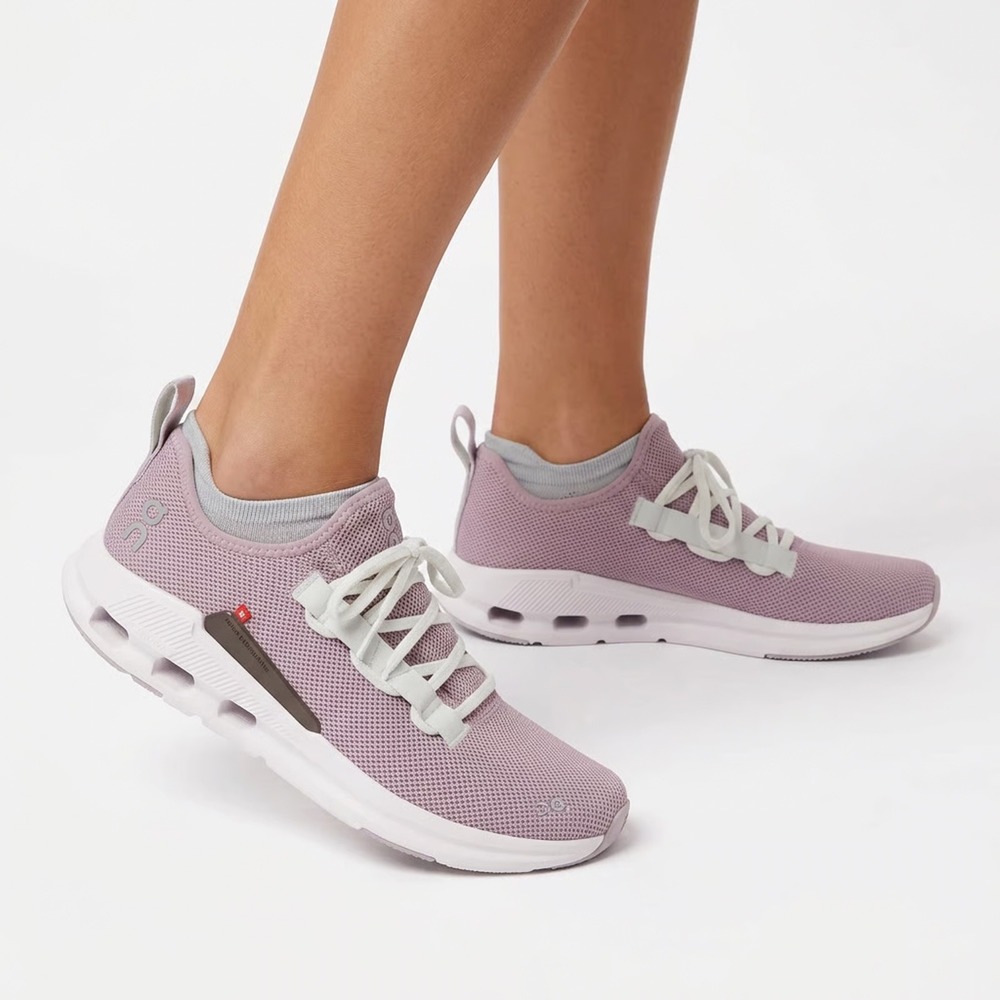 On Running Sneakers Womens 10 Cloudaway Mauve Purple Sustainable Active Good